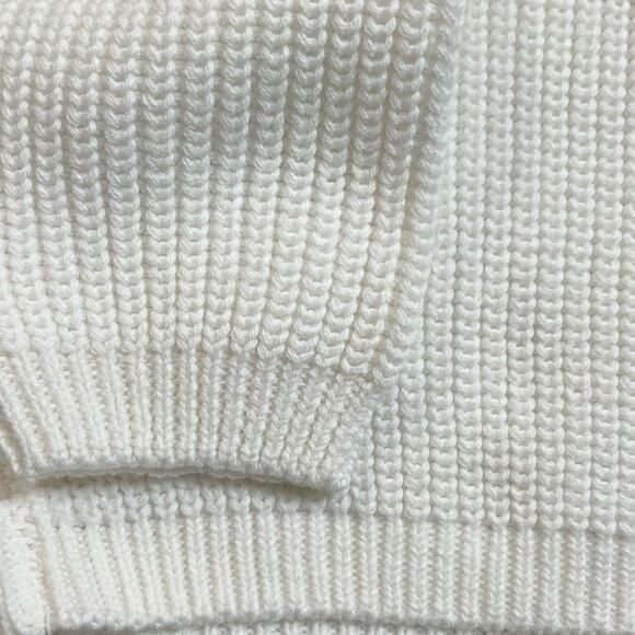 New England Patriots Sweater 4T Girls Yarn Embroidered NFL Football Knit Cotton - Picture 5 of 9